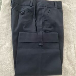 Ann Taylor Women’s black cuffed capris.  10, great condition. Dress up or down